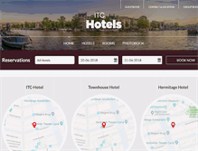 Tablet Screenshot of hotelhermitageamsterdam.com
